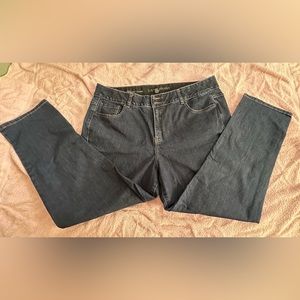 Lane Bryant straight leg jeans.